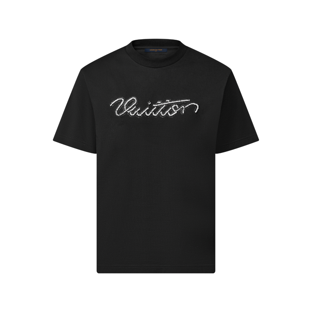 Embellished Signature Short-Sleeved T-Shirt - Ready to Wear